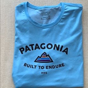 Patagonia capiline baselayer Mens XL light blue